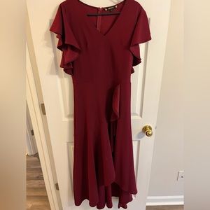 Red cocktail dress, size large